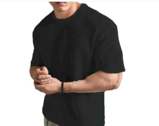 Damn Gud Branded Mens Stripes Half Sleeve Tshirt